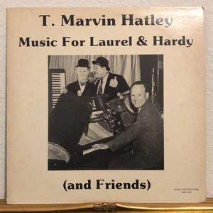 #628/1000 Laurel & Hardy T. Marvin Hatley Music For... Vinyl Lp '82